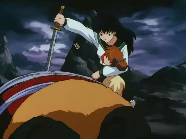 Otaku Gallery  / Anime e Manga / Inu-Yasha / Screen Shots / Episodi / 010 - Scontro violento! Raijekijin contro Tessaiga! / 108.jpg